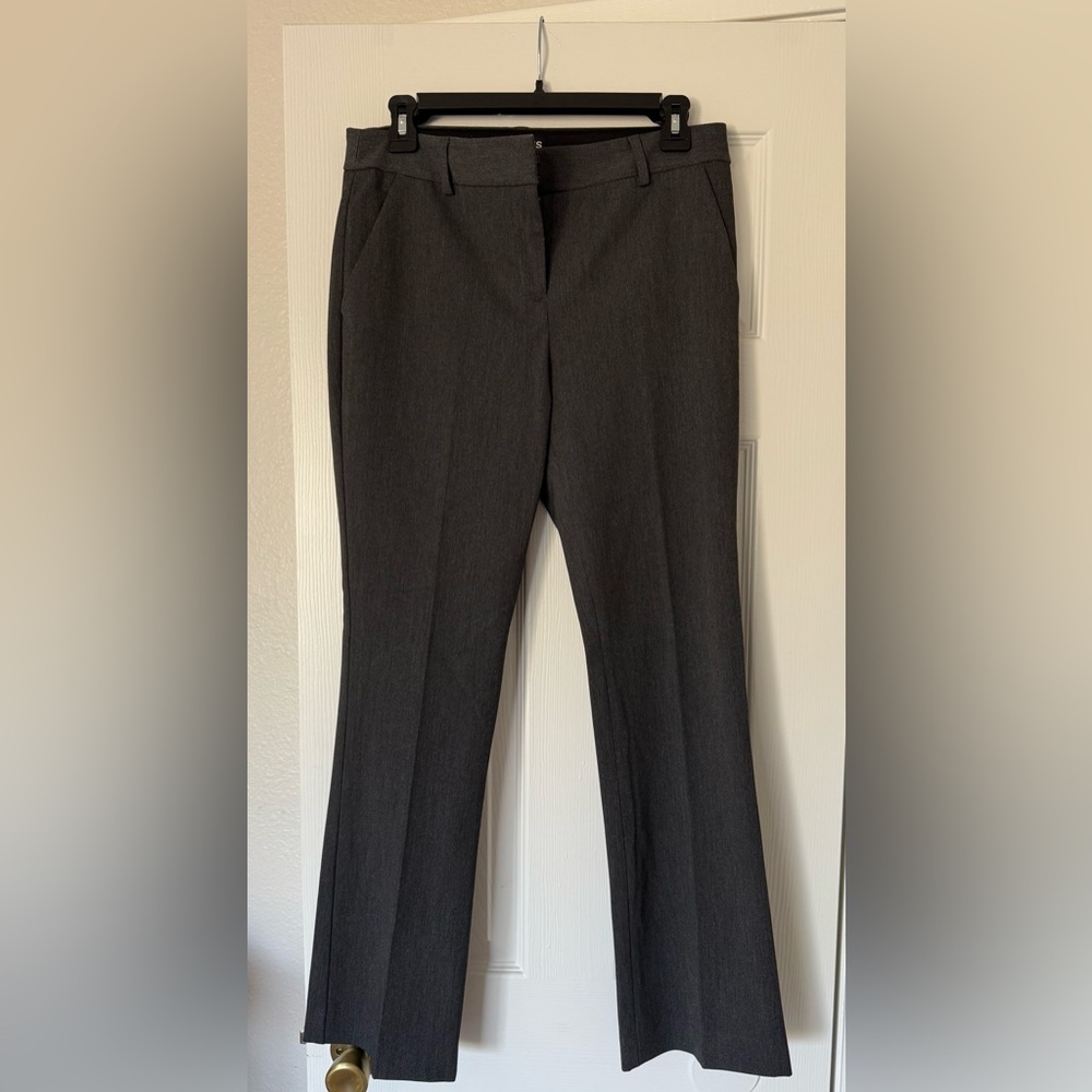 Express Women’s Light Charcoal Dress Pants — Work & Formal Ready!
